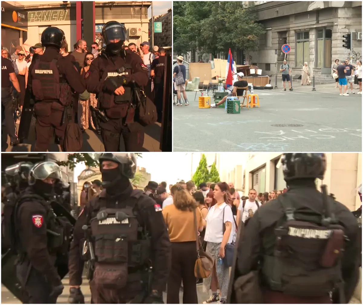 „Kojekude? 7. 7. u 7 ujutru“ – Blokade i incidenti u osmom danu protesta širom Srbije