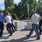 Članovi S. Demokratije privedeni tokom protesta zbog posete Aljbina Kurtija srpska demokratija