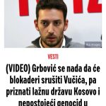 Lažne vesti: Kosovo kao tema zloupotrebe za napad na proteste Informer grbović