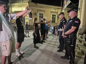 Leskovac protest