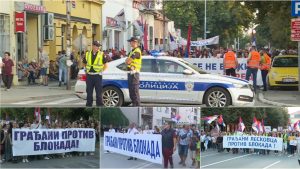 Kontraskupovi "protivnika blokada" širom Srbije