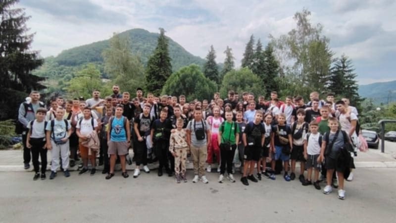 Prva grupa mladih košarkaša sa Kosova stigla na kamp u Ivanjici 