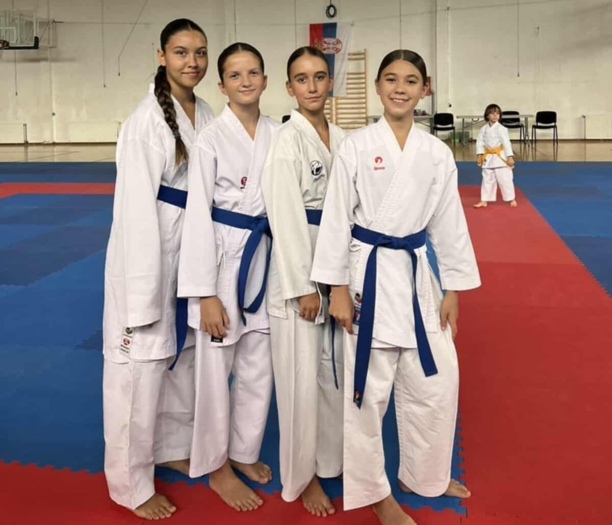 Karate klub Zvečan uspešan na kampu perspektivnih karatista u Kragujevcu