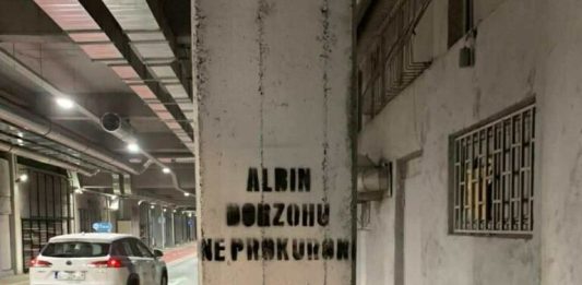 Grafiti Kurti predaj se tužilaštvu