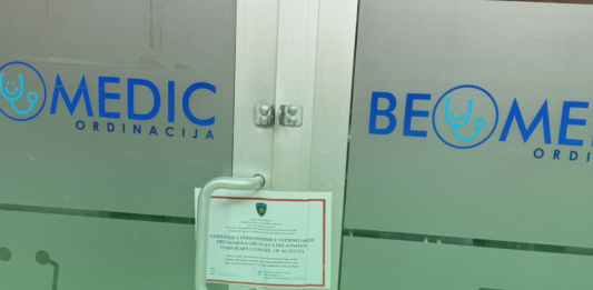FOTO: Zatvorena klinika Beomedic