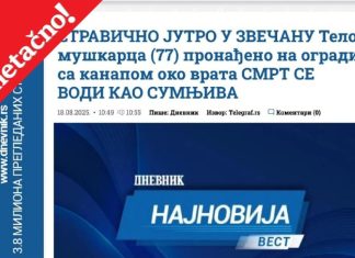 Netačno: Bezdušna laž zarad senzacionalizma