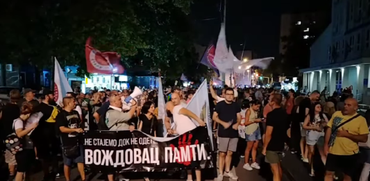 FOTO: Protest/Politički globus Srbije screenshot