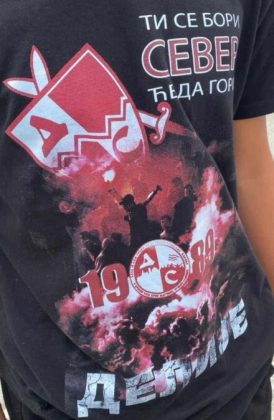 Majice Četnici Sever crvena zvezda