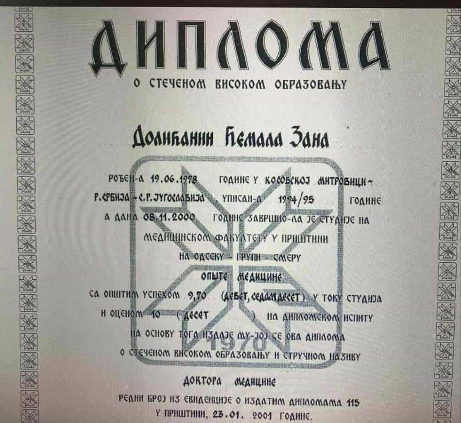 FOTO: Akademski plenum/avoda diploma rektorke DUNP