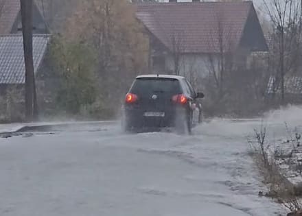 Radio Borzani: Obilne padavine otežale saobraćaj u opštini Štrpce