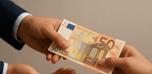 placanje novac kupovina evri evro 50 evra pedeset evra mito korupcija