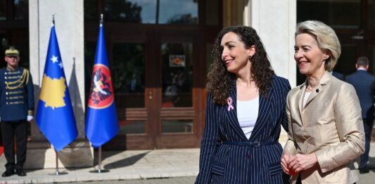 FOTO: Vjosa Osmani i Ursula fon der Lejen/FB