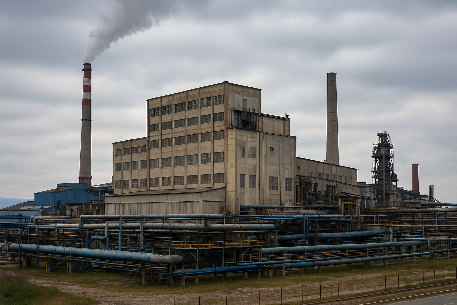 fabrika dim industrija firma industrijski