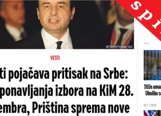 Naslov koji sugeriše činjenicu, tekst koji sadrži mišljenje