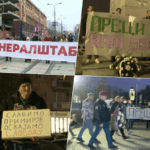 „Preci su nam uzor“: Živi zid oko Generalštaba FOTO: N1/Generalštab, preci su nam uzor