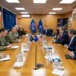 Ulutaš sa američkim kongresmenima: Misija ostaje nepristrasna, stabilnost prioritet FOTO: KFOR/Ulutaš sa američkim kongresmenima