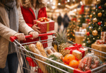 Express: Inflacija u decembru dostigla 5,3% na Kosovu nova godina bozic božić praznik praznici kupovina kolica market šoping