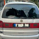 Rear Windshield Shattered on Vehicle of North Mitrovica Entrepreneur Ivan Miletić