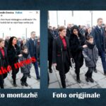 Kabinet Osmani demantovao fotomontažu sa njenim likom na telu Milene Popović