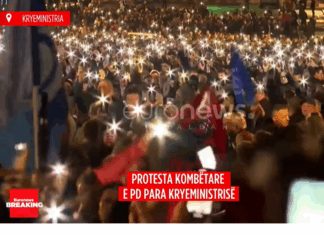 SJ: Bezbednost novinara ugrožena tokom nedavnog protesta u Tirani, vlast i redakcije da reaguju