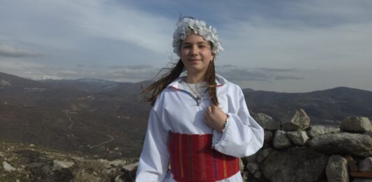 FOTO: KoSSev/Lana Miletić, učenica četvrtog razreda OŠ "Vuk Karadžić" u Zvečanu