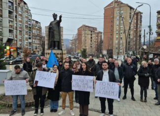 U Mitrovici održan skup „Ćutanje ni (je) zlato“: „Ovo što se događa na Kosovu je egzistencijalna pretnja, a ono što se događa u Srbiji je sramota“
