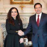 Rubio zahvalio Osmani i Kosovu za doprinos međunarodnim snagama u Gazi FOTO: Vjosa Osmani i Marko Rubio/ Stejt Department