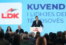 Abdidžiku ostaje predsednik LDK, imenovao novo Predsedništvo stranke