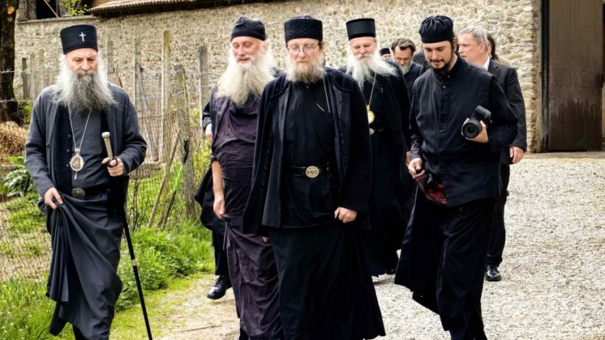 FOTO: Patrijarh Porfirije u Visokim Dečanima/TV Hram
