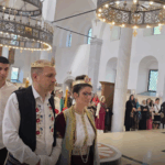 Liturgijsko venčanje Maje iz Nikšića i Jovana iz Lučana u Sabornom hramu u Prizrenu