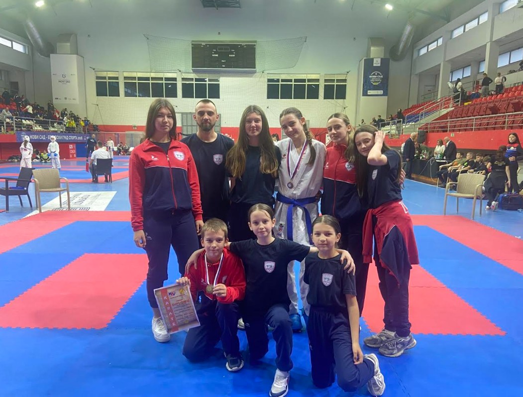 „Trofej Srbije – Dunav kup“: Dve bronze za karate klub iz Zvečana, nastavak uspešnog vikenda za karatiste sa severa