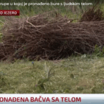 Telo pronađeno u buretu kod Jarkovačkog jezera, Vučić: „99%“ radi se o Aleksandru Nešoviću ubijenom na Senjaku FOTO: Bačva/N1 screenshot