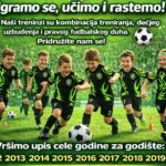FK Rudar vrši upis novih članova i selekciju igrača za više uzrasnih kategorija
