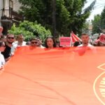 Završen protest studenata ispred ambasade Severne Makedonije u Prištini