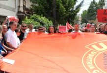 Završen protest studenata ispred ambasade Severne Makedonije u Prištini