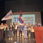 Završna konvencija Srpske liste u znaku uhapšenih direktora i protiv Rašića, podrška studentkine Pravnog fakulteta FOTO: Kim/Srpska lista