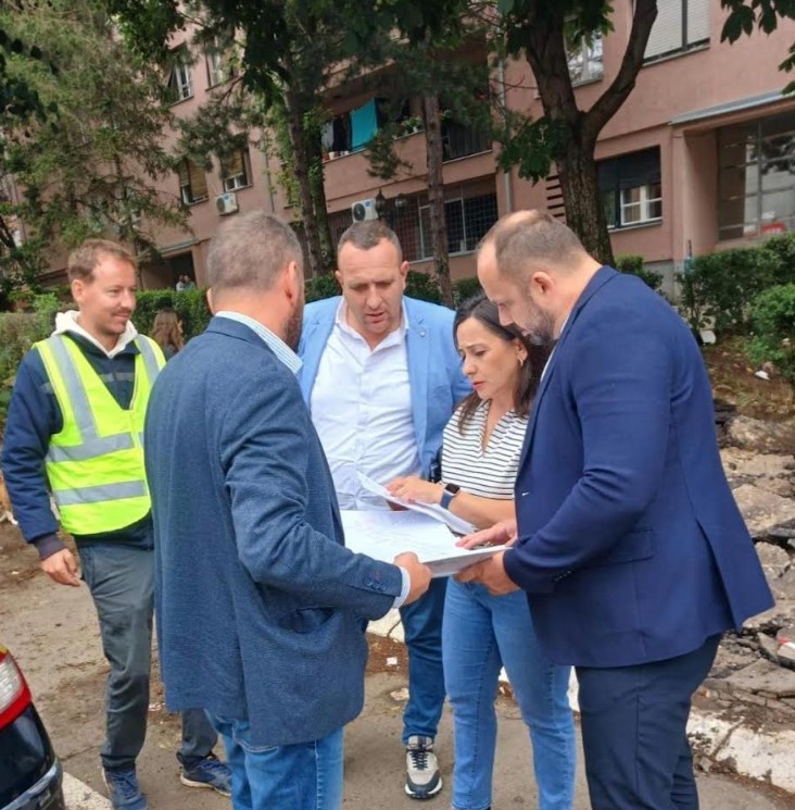FOTO: Opština Severna Mitrovica/trotoari