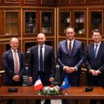 Francuski ministar za Evropu u Prištini: Potpisano pet sporazuma, zajam od 60 miliona evra, posetio i Gračanicu FOTO: Gljauk Konjufca FB