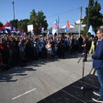 Vučić iz Raške: „Moliću Evropu, pa Vašington“ da se most ne otvori; Jarinje spomenuo, do obećanog kontejnera ponovo nije otišao