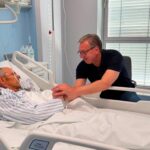Raškovića, prebijenog u Drenu, Vučić obišao u KCS: „Povrede teže nego što smo očekivali“ FOTO: Vučić i Rašković/ društvene mreže predsendika Srbije