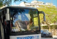 Mediji: Kamenovan autobus na liniji Brezovica–Beograd kod Vitine, u vozilu bilo 15 putnika