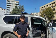 Severna Mitrovica mirna, Kosovska policija vidljiva na svim ključnim tačkama FOTO: KoSSev/Erduan Baljići