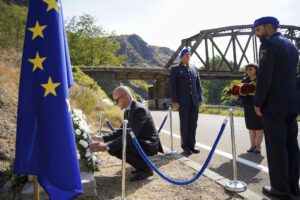 FOTO: EULEX/ Obeležavanje godišnjice Audriusa Šenavičiusa