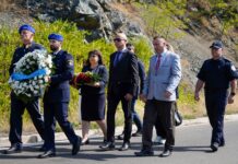 Trinaest godina od ubistva carinika EULEX-a na Severu: Počinioci i dalje nepoznati, ostaje nagrada od 82.000 evra FOTO: EULEX/ Obeležavanje godišnjice Audriusa Šenavičiusa