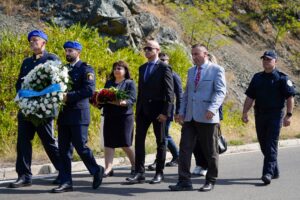 FOTO: EULEX/ Obeležavanje godišnjice Audriusa Šenavičiusa