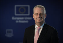Šibel preuzeo dužnost na Kosovu: Traži brzo formiranje institucija, podržaće dijalog Beograda i Prištine FOTO: Dirk Šibel/EU