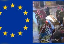 EU povodom smrti Mladića: Veličanju ratnih zločinaca nema mesta u zemljama kandidatima FOTO: Fotomontaža - EU i skrinšot tanjuga
