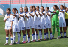 Andrea Aleksić iz OFK Dif debitovala za Srbiju: Svih 90 minuta u pobedi nad Gruzijom FOTO: OFK Dif/Reprezentacija Srbije