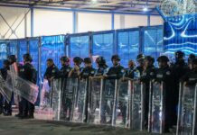Policija: Protest u Prištini završen mirno i bez incidenata FOTO: Kosovska policija/Kallxo
