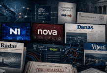 Sud blokira promene u Vijestima, Yettel sklanja N1 i Novu, Kesić čeka potpis: Šta se događa sa nekadašnjim medijima „United Media“ FOTO: Slika je urađena uz pomoć AI alata/ United Media